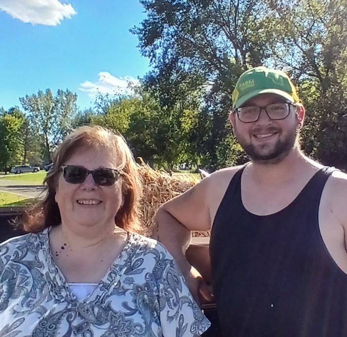 Mother, Mary Anne Wiskersham and son, Ben Wickersham from Wicker's Hamlet Country Goods